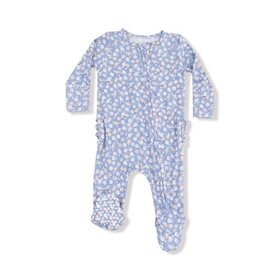 Angel Dear Country Calico 2 Way Ruffle Footie
