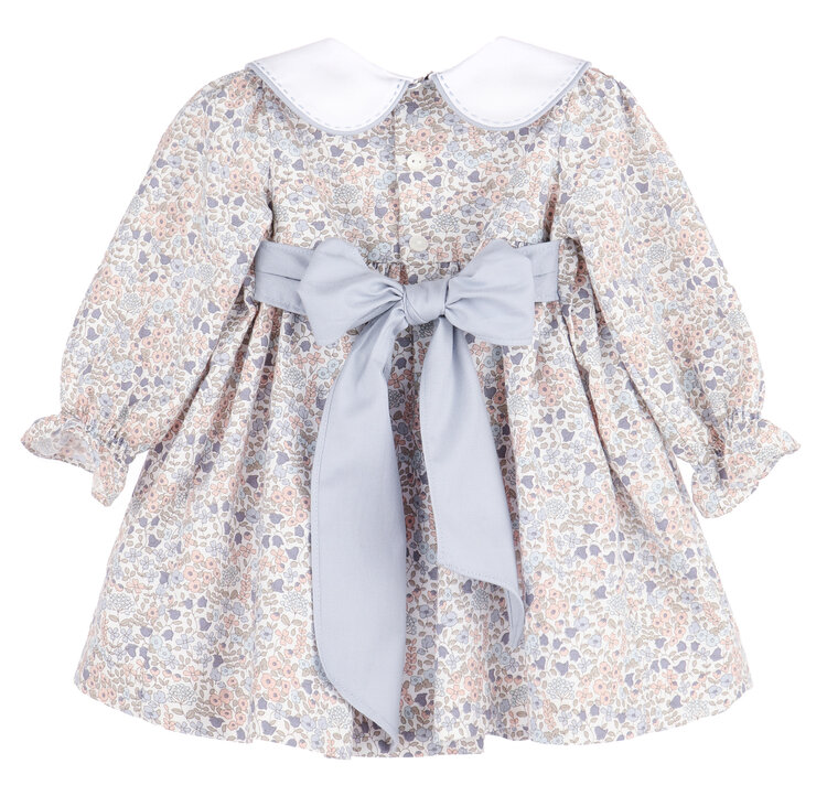 Sophie & Lucas Sweater Weather Floral Pleat Dress