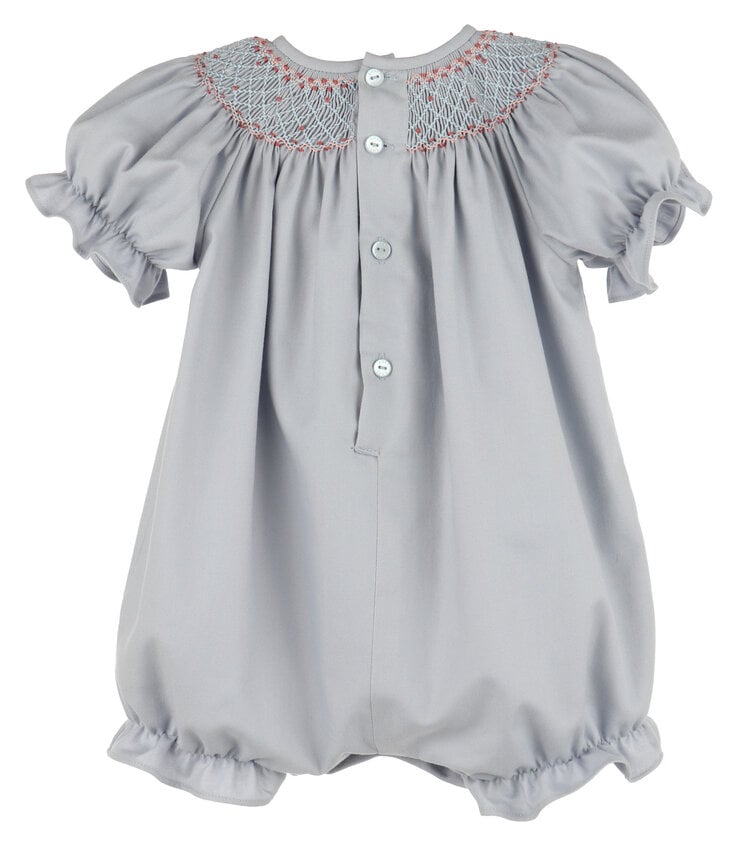 Luli&Me Blue Hydranga Smock Bubble