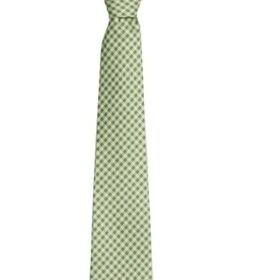 Little English Neck Tie - Watercress Gingham