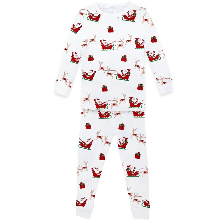 Lyda Baby Santa Sleigh PJ Set