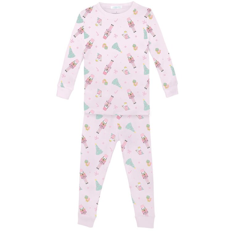 Lyda Baby Pink Nutcracker PJ Set