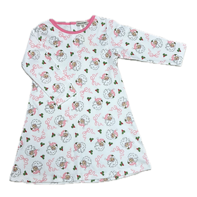 Marco & Lizzy Pink Santa A Line Dress