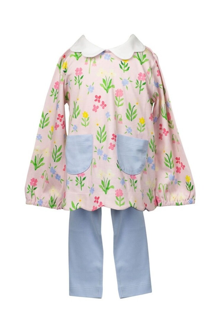 Proper Peony English Garden Tunic Set