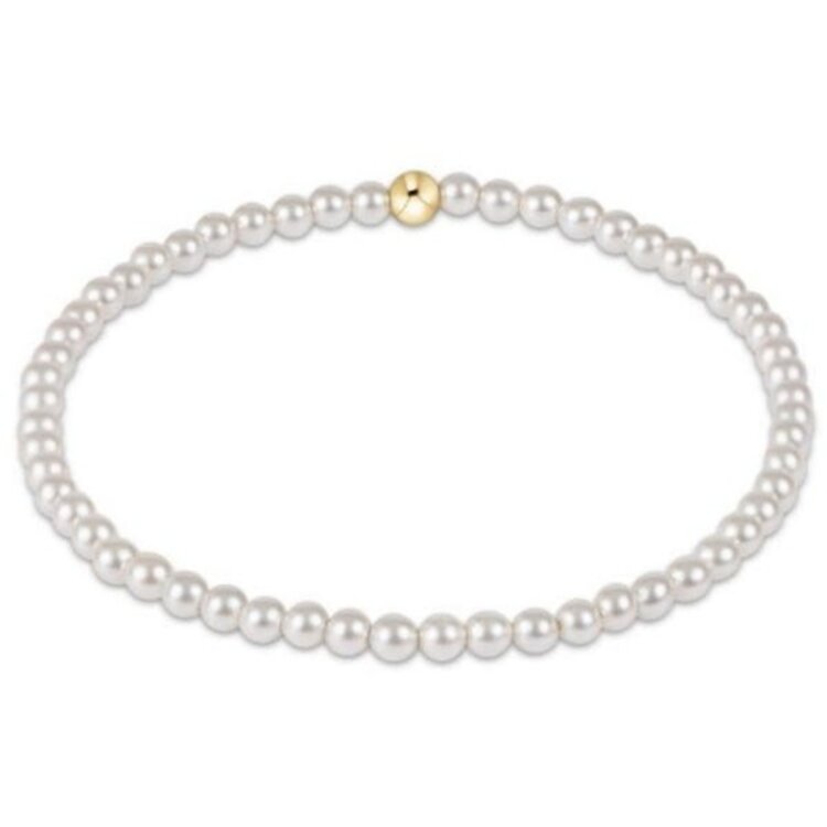 ENewton eGirl Classic Pearl 3mm Bead Bracelet