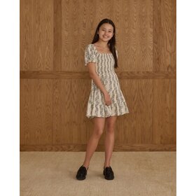 Rylee + Cru Inc. EMILY DRESS || GREEN VINES - TEEN