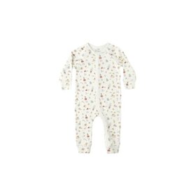 Rylee + Cru Inc. ORGANIC LONG JOHN PAJAMAS || FESTIVE