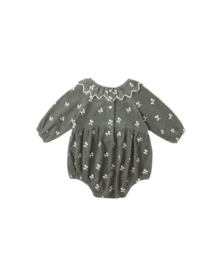 Rylee + Cru Inc. FREYA ROMPER || BLOSSOM EMBROIDERY
