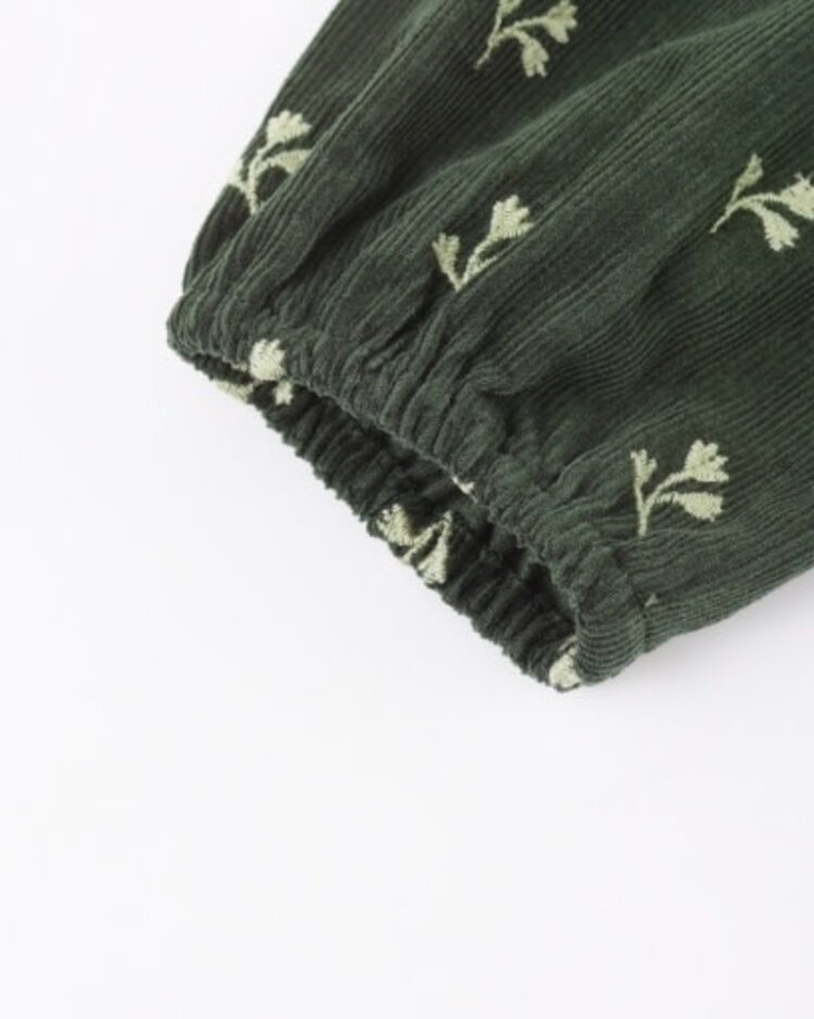 Rylee + Cru Inc. Evergreen Blossom Emb Dress