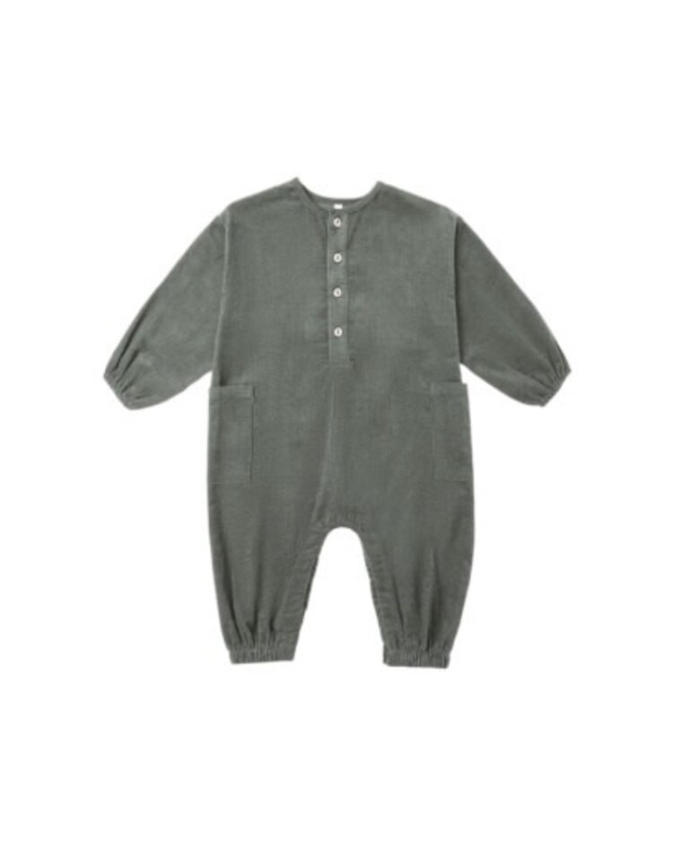 Rylee + Cru Inc. Evergreen Woven Jumpsuit