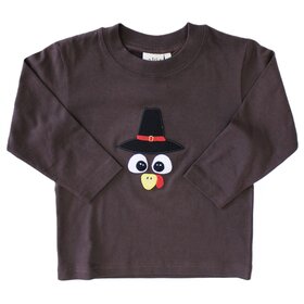 Luigi Kids Brown Turkey Face Shirt