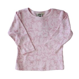 Luigi Kids Pink Bows Shirt