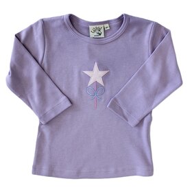 Luigi Kids Lavender Bow Wand Shirt