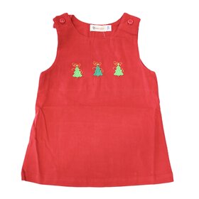 Luigi Kids Red Cord Christmas Tree Jumper