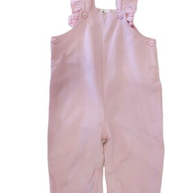 Luigi Kids Ruffle Corduroy Romper