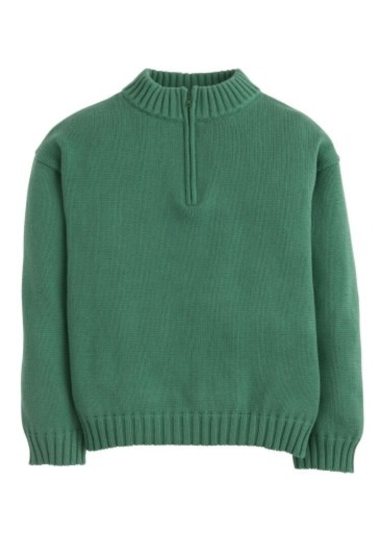 Little English Quarter Zip Sweater