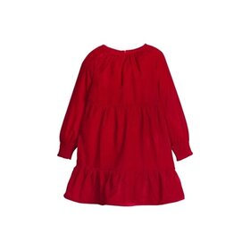 Little English Emerson Dress - Red Velvet