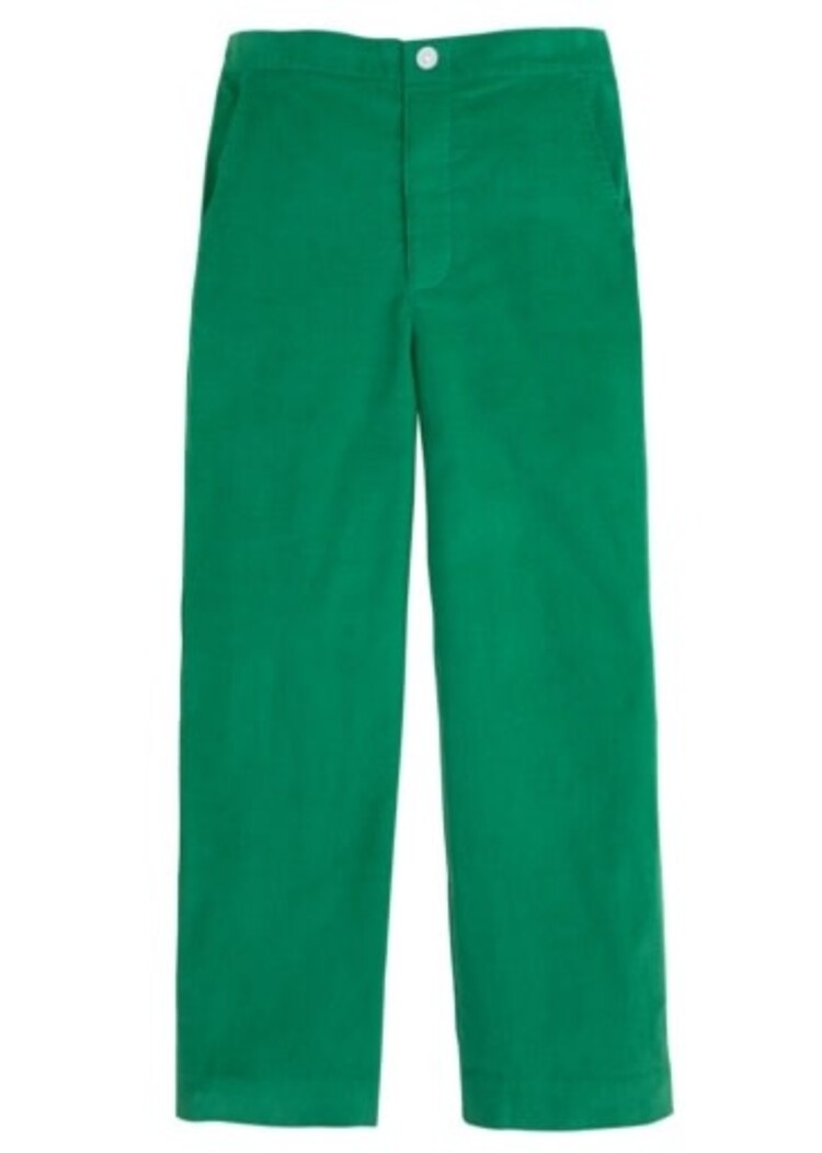 Little English Pull On Pant Evergreen Corduroy