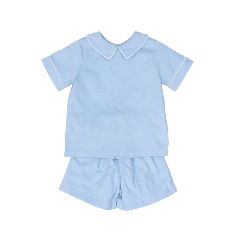 The Oaks Baby Blue Cord Crawford Set