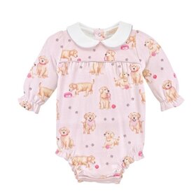 Baby Club Chic Pink Puppy Adventures Bubble