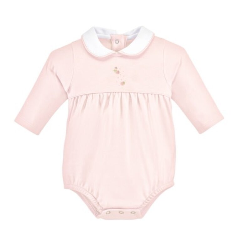 Baby Club Chic Pink Spring Flowers Bubble