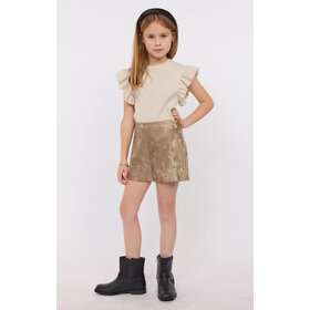 Sadie & Sage Coco New Chapter Side Zip Shorts
