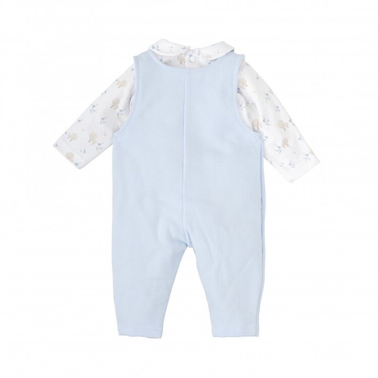 Babidu Blue Overall Set