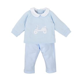Babidu Blue Scooter Pant set