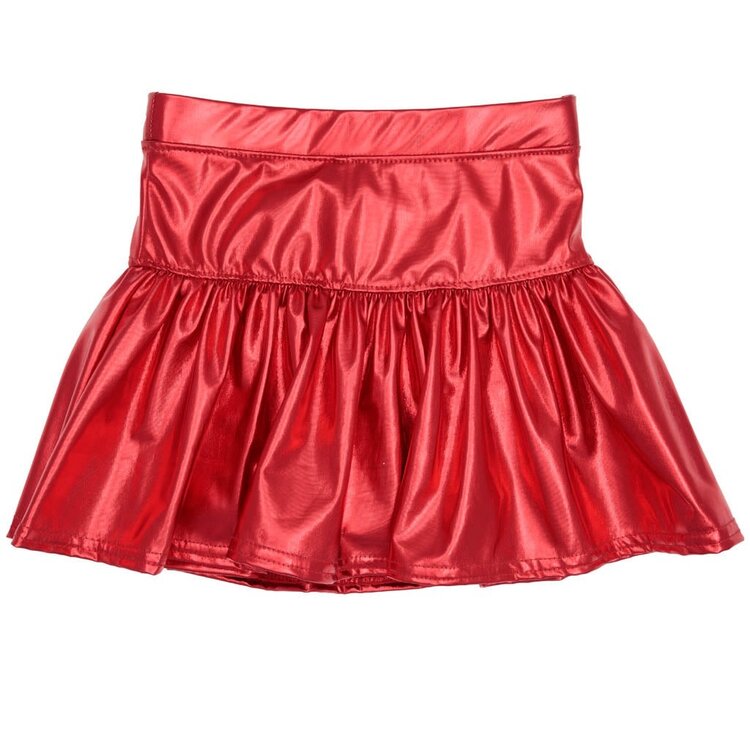 Azarhia Slick Metallic Skort