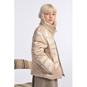 Molly Bracken Beige Padded Jacket