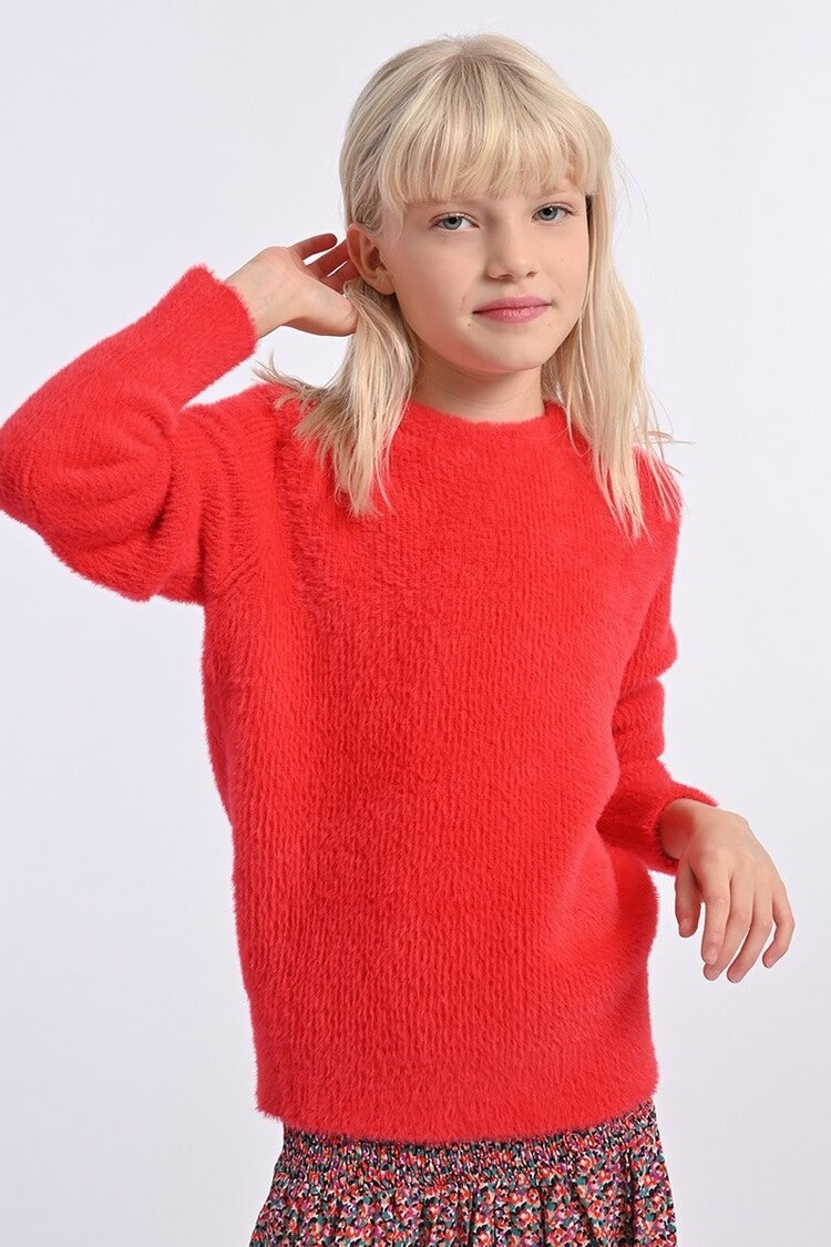 Molly Bracken Red Knit Sweater