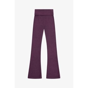 Tenly HACCI RIB WAISTED FLARED PANTS