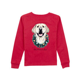 Properly Tied Red Deck The Paws LS Shirt