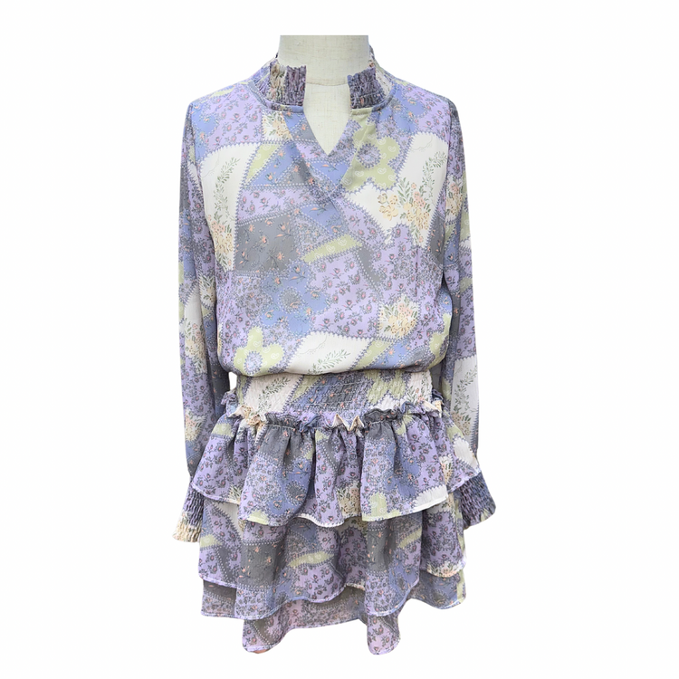 Pleat Harriett Dress