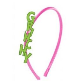 Azarhia Grinchy Rhinestone Patch Headband