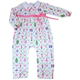 Marco & Lizzy Nutcracker Girls Romper