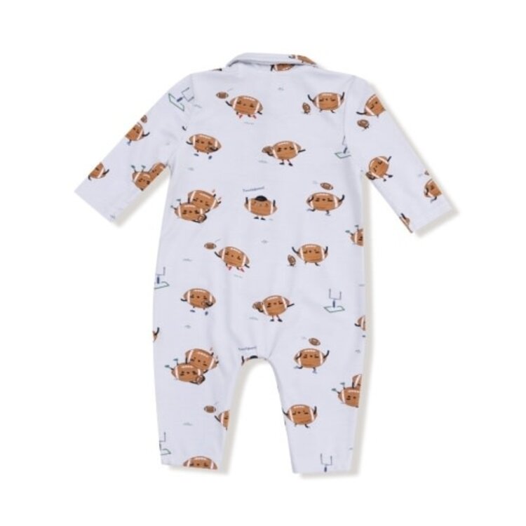 Angel Dear Footballs Playing Football - Polo Romper