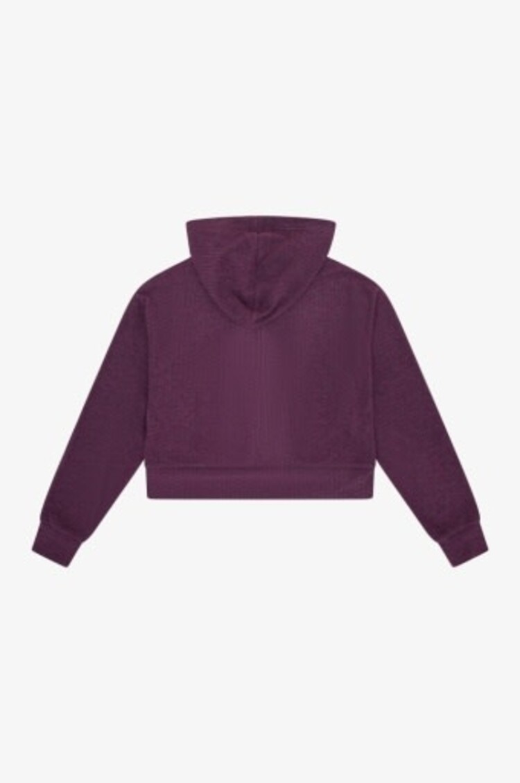 Tenly HACCI RIB BOX HOODIE PULLOVER