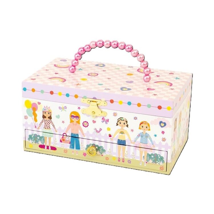 Floss & Rock Best Friends Musical Jewelry Box