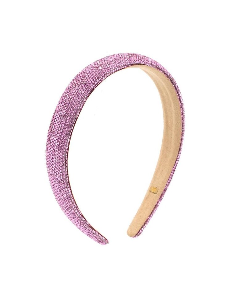 Bari Lynn Fully Crystal Thin Headband