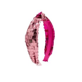 Bari Lynn Thin Tassel Knot Headband