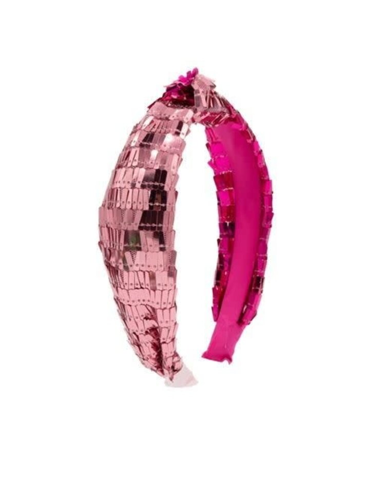 Bari Lynn Thin Tassel Knot Headband