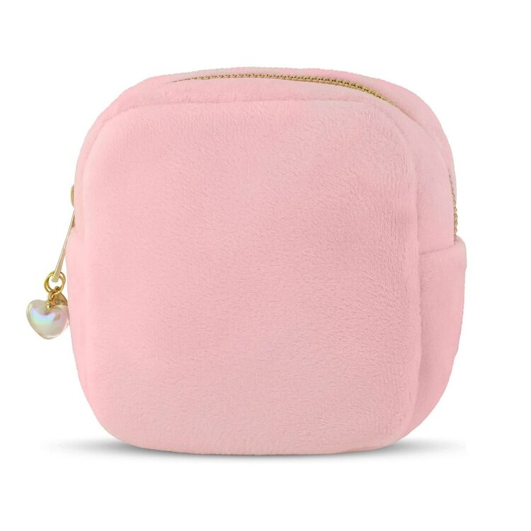 Carrying Kind Pink Cosmetic Bag