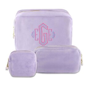 Carrying Kind Lavender Cosmetic Bag