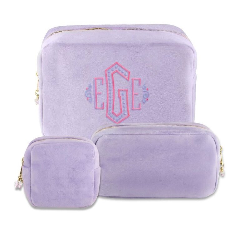 Carrying Kind Lavender Cosmetic Bag