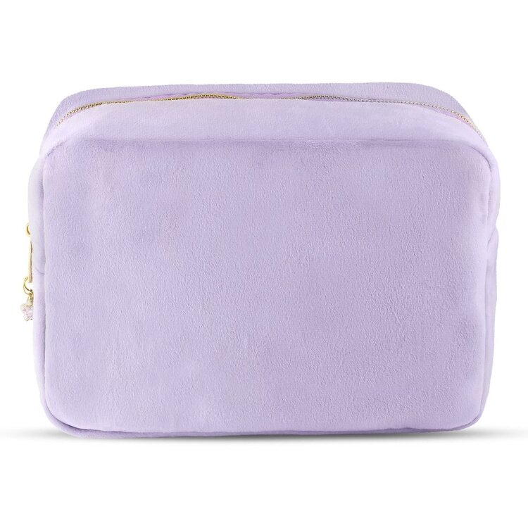 Carrying Kind Lavender Cosmetic Bag