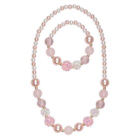 Great Pretenders Pearly Pink Necklace Set