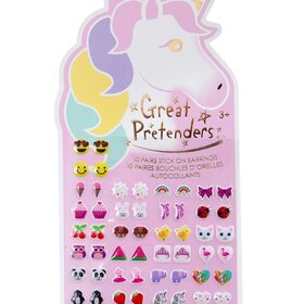 Great Pretenders Unicorn Stick On Earrings