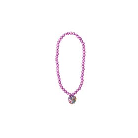 Great Pretenders Purple  Heart Necklace