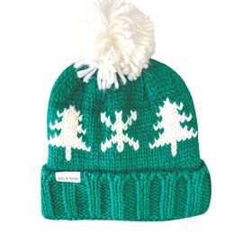 Bits & Bows Evergreen Bobble Hat
